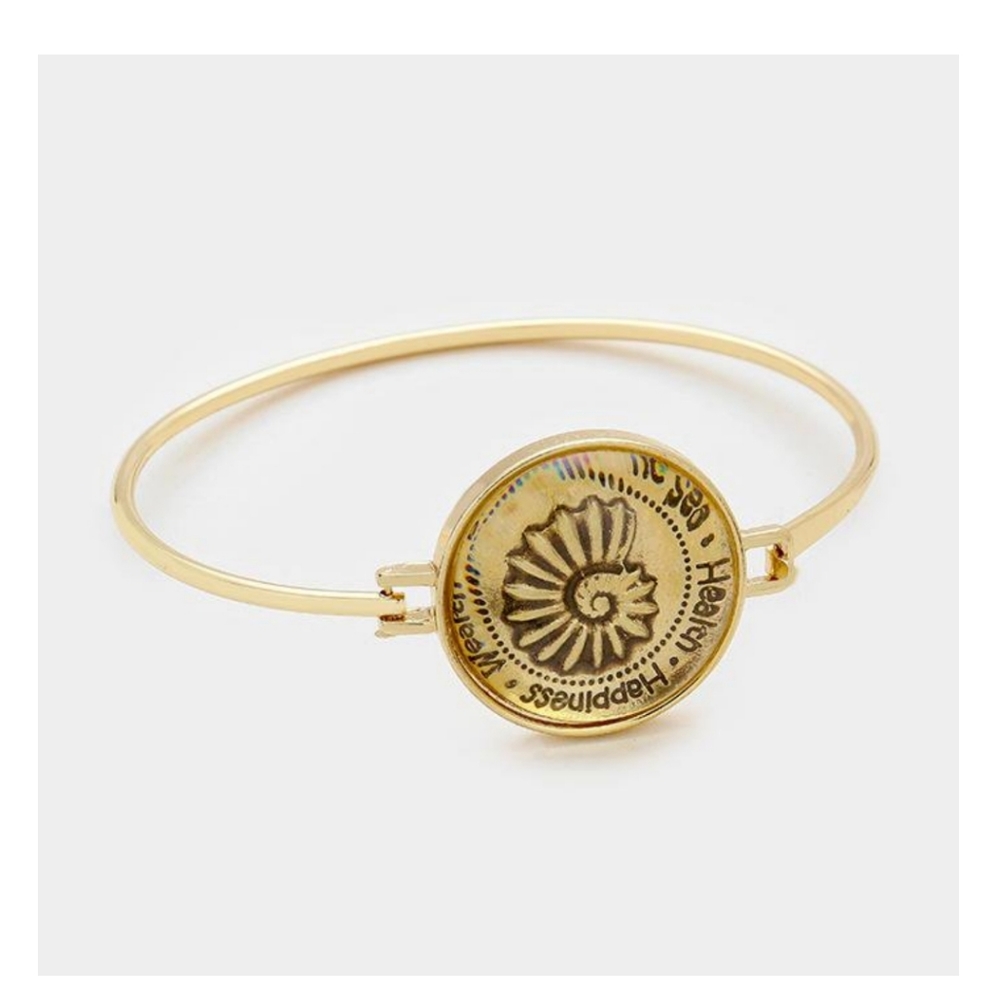 Beautiful Hook bracelet " Happiness shell hook